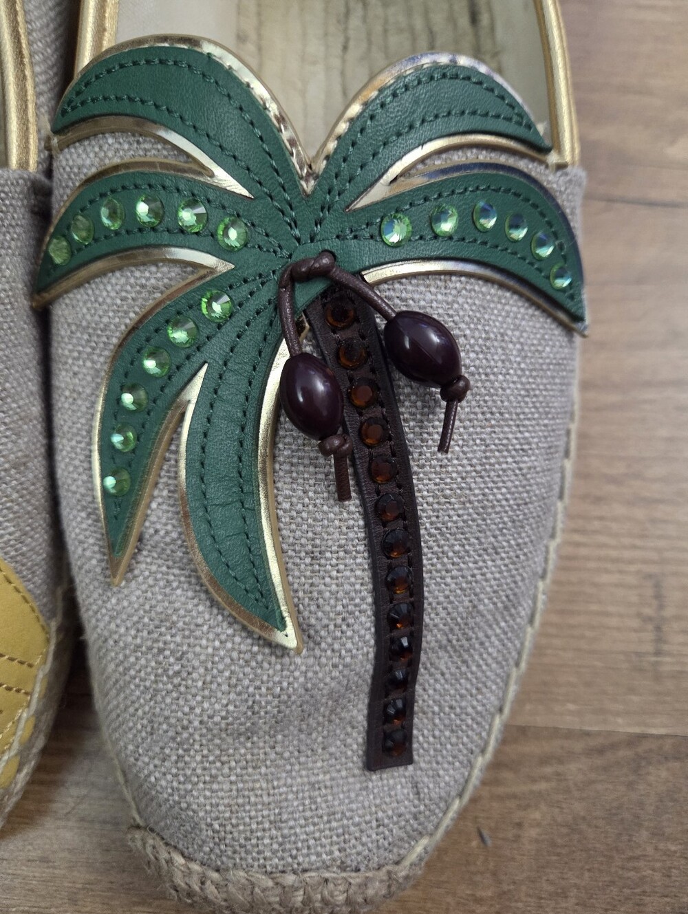 Tory Burch Castaway Embellished Espadrille Flats - Picture 7 of 16